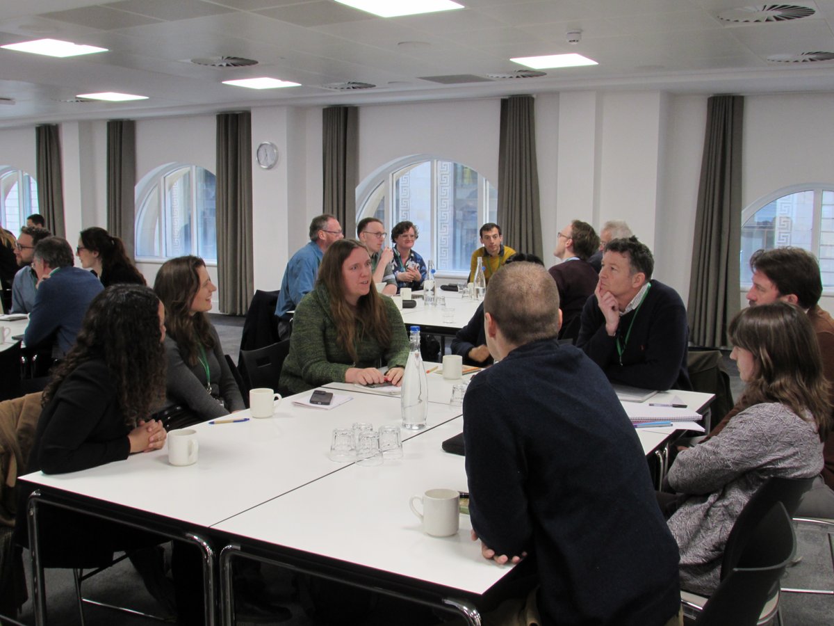 Our meet-and-greet session is in full swing! Attendees are discussing... 👉the need to decolonise conservation, 👉the role of academia in bio-diversity policy development, knowledge exchange and delivery of Convention on Biological Diversity (CBD) goals, 👉the future of #CASCADE