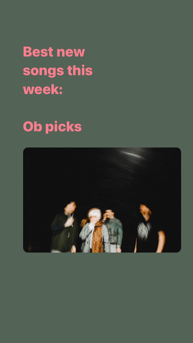 Check out our 5 favourite new songs this week: via Ob picks overblown.co.uk/features/best-…