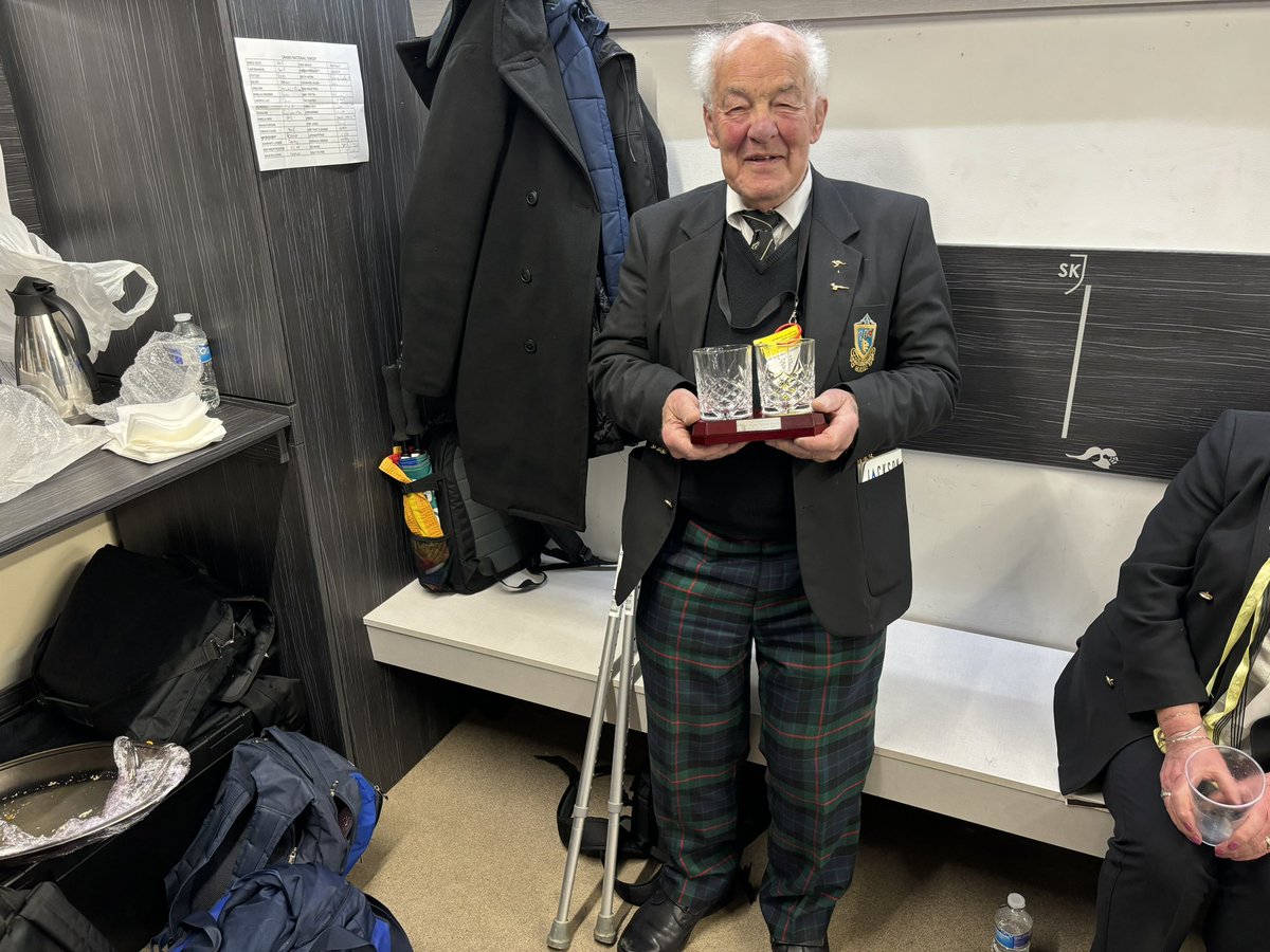 As with clubs, our Society can only function with the dedication of volunteers. Following another successful @Melrose7s we were pleased to present Iain Houston with life membership, reflecting his years of contribution to supporting match officials in the Borders and beyond.