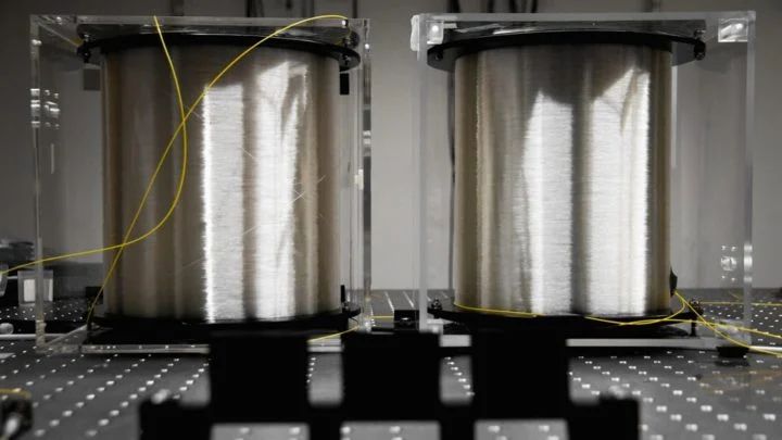 TechnologyOrg's tweet image. Researchers succeeded in using #quantumencryption to securely transfer information 100 kilometres via fibre optic cable. - technology.org/2024/04/13/100… #quantum #QuantumComputing #encryption #cybersecurity #data #networks
