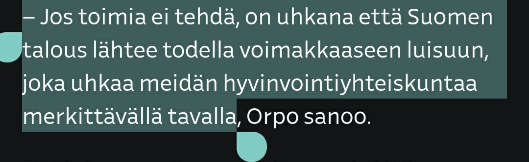 KimSjopi's tweet photo. "MIKÄ HYVINVOINTIYHTEISKUNTA? MIKÄ HYVINVOINTIYHTEISKUNTA?" https://t.co/DRwUIq1nys