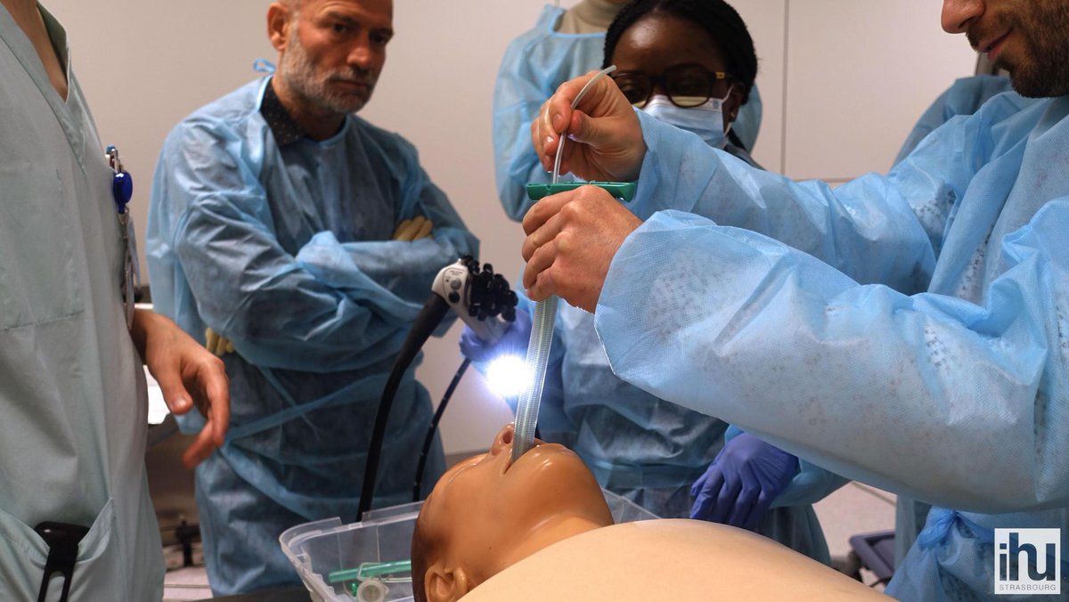 IHUStrasbourg's tweet photo. A moment of sharing and pride! Last week, we had the honor of welcoming our brilliant DU and Master of Surgical Endoscopy participants. Their commitment and passion for medical excellence are a true inspiration to our team.
#EndoscopicSurgery #MedicalLeaders #ExcellenceTraining https://t.co/ibUIvhEnTM