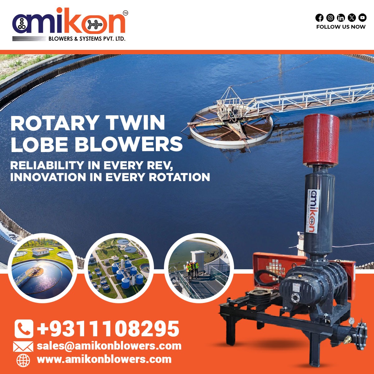 From concept to execution, twin lobes drive our airflow solutions! 
.
.
.
#amikon #amikonblower #Twintrilobe #Trilobeblowers #sidechannel #airflow #dynamics #PowerandEfficiency #BlowerInnovation #IndustrialRevolution #RotaryBlowers #TwinLobeBlowers #IndustrialBlowers