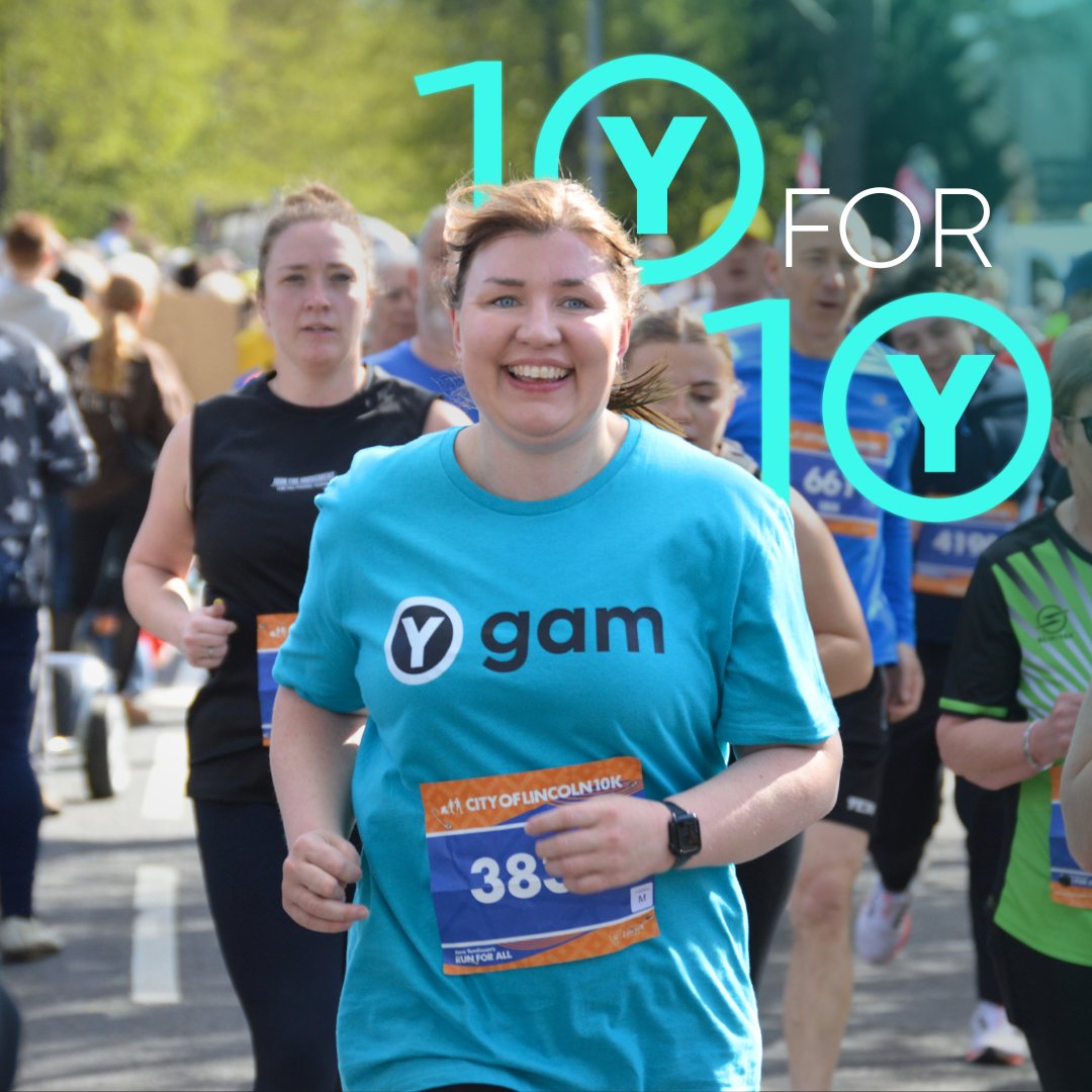 🏃Huge shoutout to our Chief Executive, Jane, for running the Lincoln 10K on Sunday, raising £373 as part of our #10for10Challenge! 🎉 ⏳ There's still time to sponsor Jane: ow.ly/m6si50Rg1hj #10YearsOfYgam 🔟