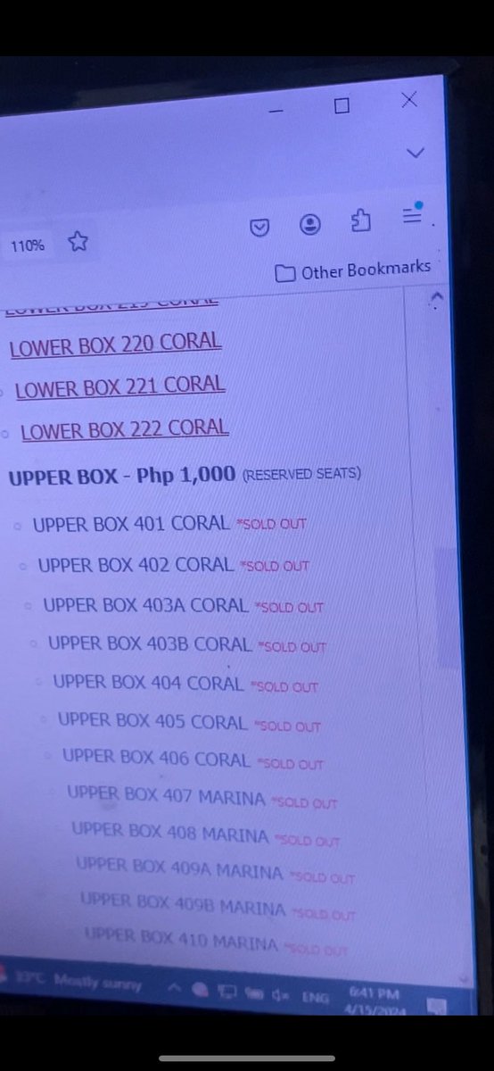 mujanovic0220's tweet photo. "SOLD OUT" SECTION LB &amp; UB FOR JUNE 23 🫠🫠🫠 https://t.co/bMbnNhGwc4