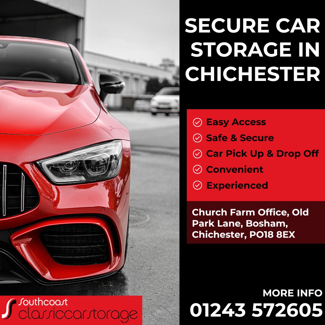 🟥 Secure car storage in Chichester starting from only £34 per week! 

For more information call 01243 572605 or email info@southcoastgroup.co.uk

#Carstorage #chichester #sussex #hampshire #luxurycars #LuxuryCarStorage  #supercars #sportscar #classiccars #classiccarstorage