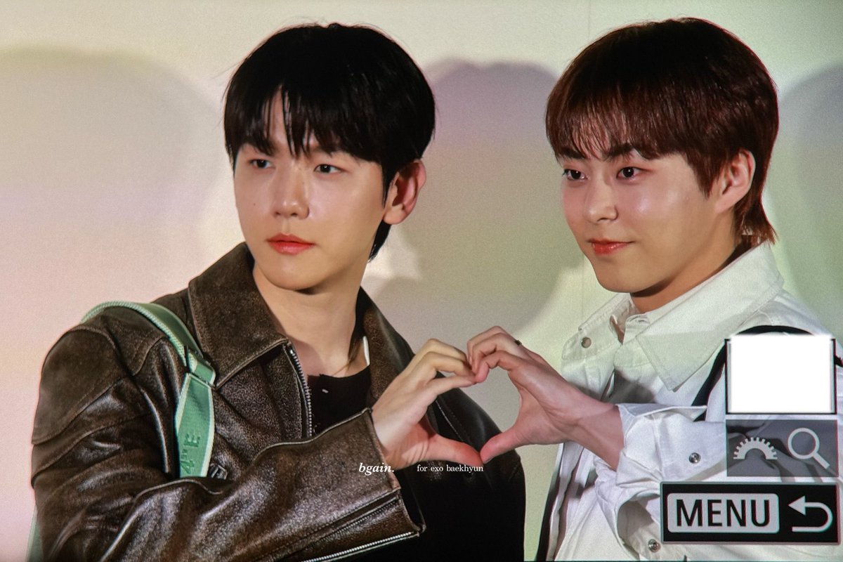 xiubaek today 🥺