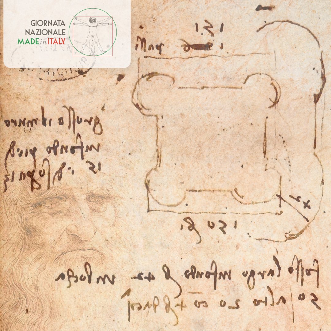 Oggi si celebra per la prima volta la #GiornataNazionaledelMadeInItaly istituita lo scorso dicembre con l’omonima Legge Quadro. La data, il #15aprile, coincide con l'anniversario della nascita di #LeonardodaVinci, che ne diventa testimonial come simbolo dell'italianità artistica.