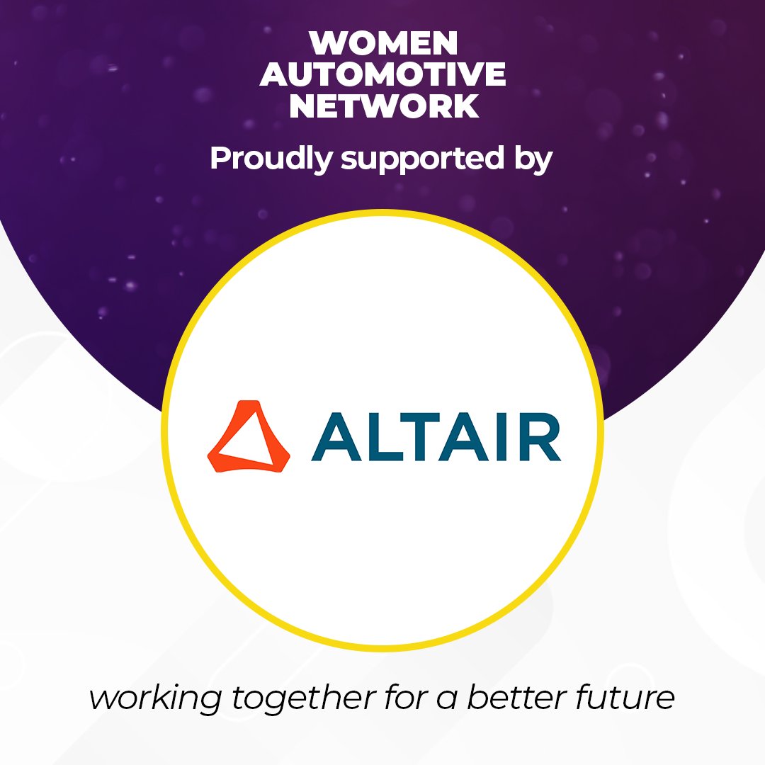 We're thrilled to announce our partnership with Altair! 🙌 At the Women Automotive Network, we believe in the power of collaboration to drive change for women in the auto industry. Together, we're stronger. Together, we are better. #BetterTogether #WomenAutomotiveNetwork