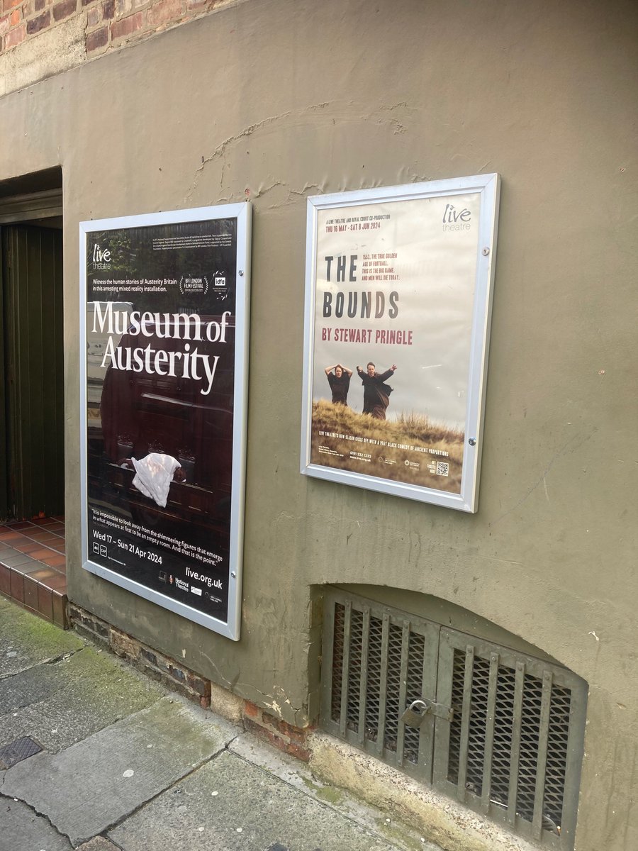 JackMcNamara81's tweet photo. If there was a new Olivier category for Greatest Upheaval to a Theatre we and @etttweets would surely win it. Museum of Austerity is here and it is turning us inside out. Incredible. https://t.co/vdqrIjylwQ