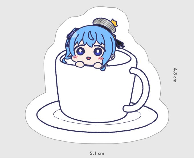「blue hair minigirl」 illustration images(Latest)