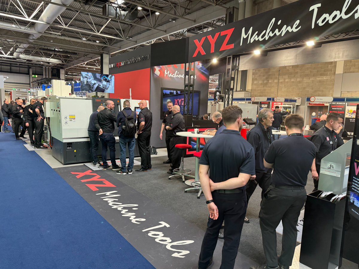 xyzmachinetools's tweet image. It&apos;s the first day at MACH 2024!

Come along to our main stand 20-140 for live machine demonstrations, see the new 65 LTY-S, chat with the XYZ team and much more.

With our first customer order placed before 9.30am, it&apos;s not an opportunity to miss!

#xyzmachinetools #MACH2024