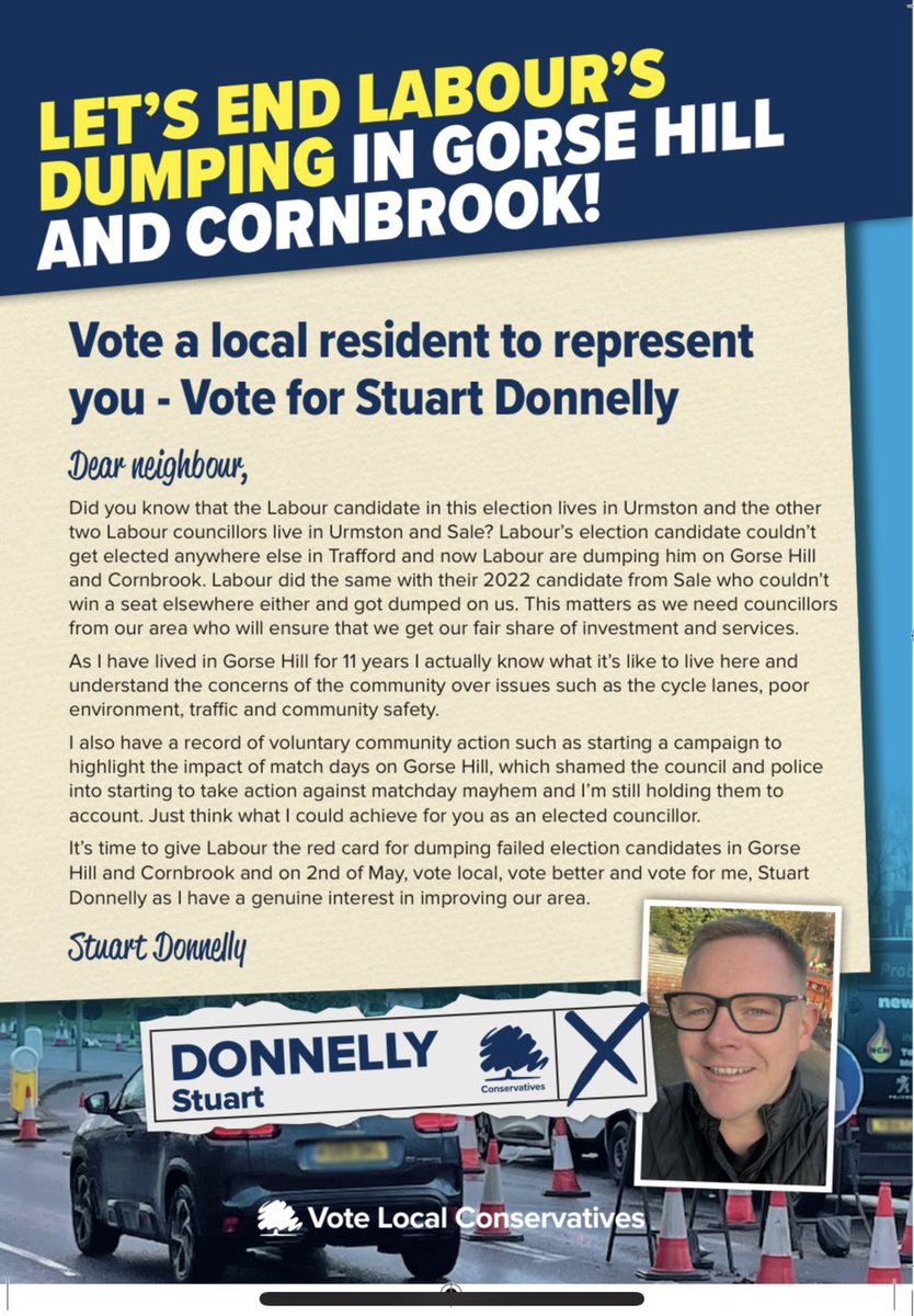 StuartDonnelly's tweet photo. Let’s end Labour’s dumping in Gorse Hill &amp; Cornbrook…
#trafford #gorsehill #cornbrook https://t.co/FQhWT7AoeG