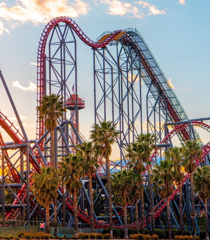 X2 much thrill for one ride... Oh wait, there isn't such a thing! 📸 IG - coastertherapy #sixflags #sixflagsmagicmountain #rollercoaster #x2 #thrill