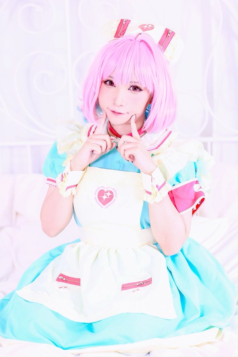 おやすみ　　

✝️💊🩵🪽🩷🍬🍭🩹💎💟

#cosplay #夢見りあむ #らみコスプレ