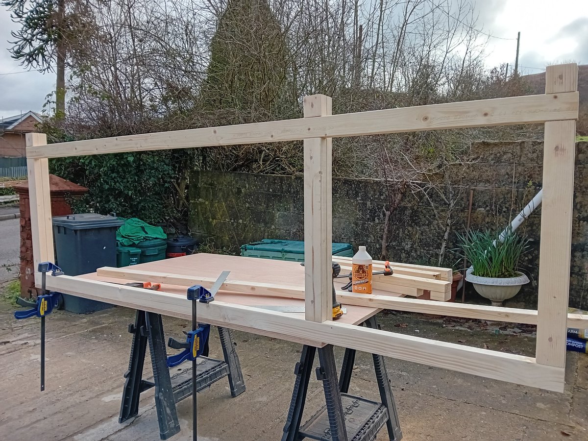 mouse_workshop's tweet image. Last bit of work for my workshop was to build a workbench that would house my tablesaw. It&apos;s not really finished as but good enough to all me to get on with other projects. #workbench #workshop #woodworking