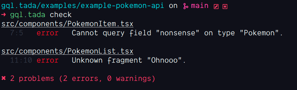 _philpl's tweet photo. gql.tada 1.5.0 is huge! 🗻
• new gql.tada CLI with workflows
• persisted operations support
• turbo mode (via $ gql.tada turbo) for speedy TS performance 🏎️
⏬ https://t.co/oM9gEVNDrn