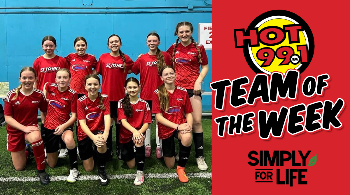 hot991fm's tweet photo. Congrats to our HOT team of the week - St. John's Soccer Club U12 PYL Tier 1! Know a team that needs recognition nominate yours today. https://t.co/D8dPpLWjt0 Weekly winners are entered in a draw to win free lunch courtesy of Simply For Life
#HOTTeamoftheWeek
#Hot991fm https://t.co/6JwEAJ09eF