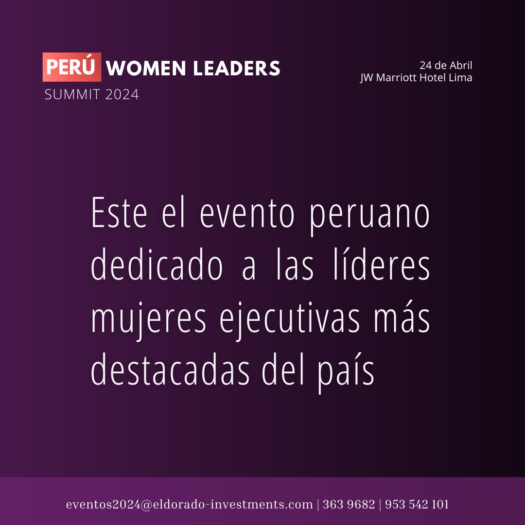 CFASocietyPeru's tweet photo. 🌟 ¡Únete al evento Perú Women Leaders! Summit 2024! 🌟

Es un honor invitarlos a ser parte de un evento verdaderamente inspirador y transformador. 

Visita nuestra web: https://t.co/PMHvQRMwqv
Whatsapp: https://t.co/FuwxEb027O

Correo: eventos2024@eldorado-investments.com https://t.co/sYCJHG5Ilm