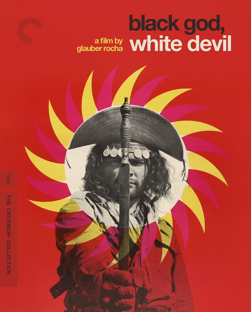 Our new edition of BLACK GOD, WHITE DEVIL (1964) enters the collection this July!✨ criterion.com/films/33537-bl… Myth, mysticism, and revolution collide in a blistering existential western from Glauber Rocha, the father of Brazil’s socially committed Cinema Novo movement.