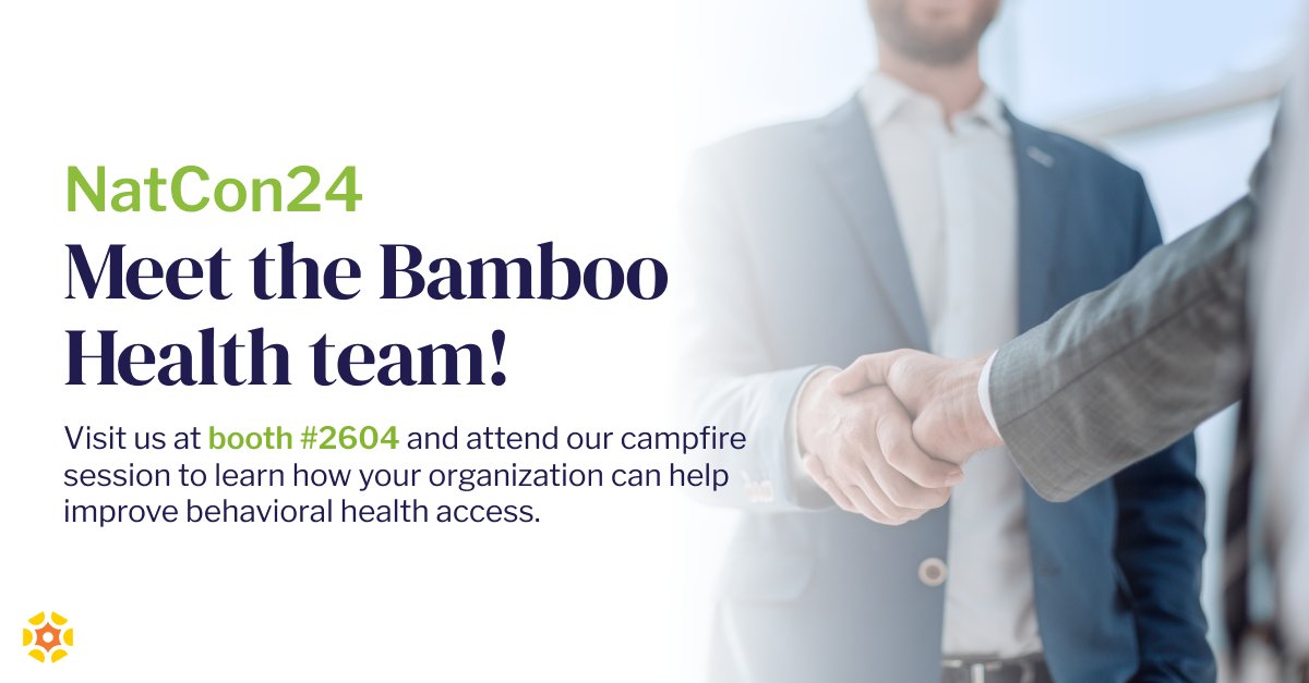 We are excited to meet you at NatCon24! Attend our campfire session today at noon to gain valuable insights into key policy areas impacting behavioral health, then head to booth #2604 to learn more about Real-Time Care Intelligence™. Visit bit.ly/4a5Yu7g for more info!