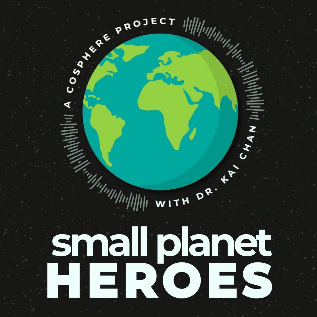 How does addressing the complex issue of climate change start with empathy? A feeling so basic to who we are as people? Find out in the first episode of Small Planet Hero Podcast with @KaiChanUBC: cosphere.net/podcast #ClimateAction
