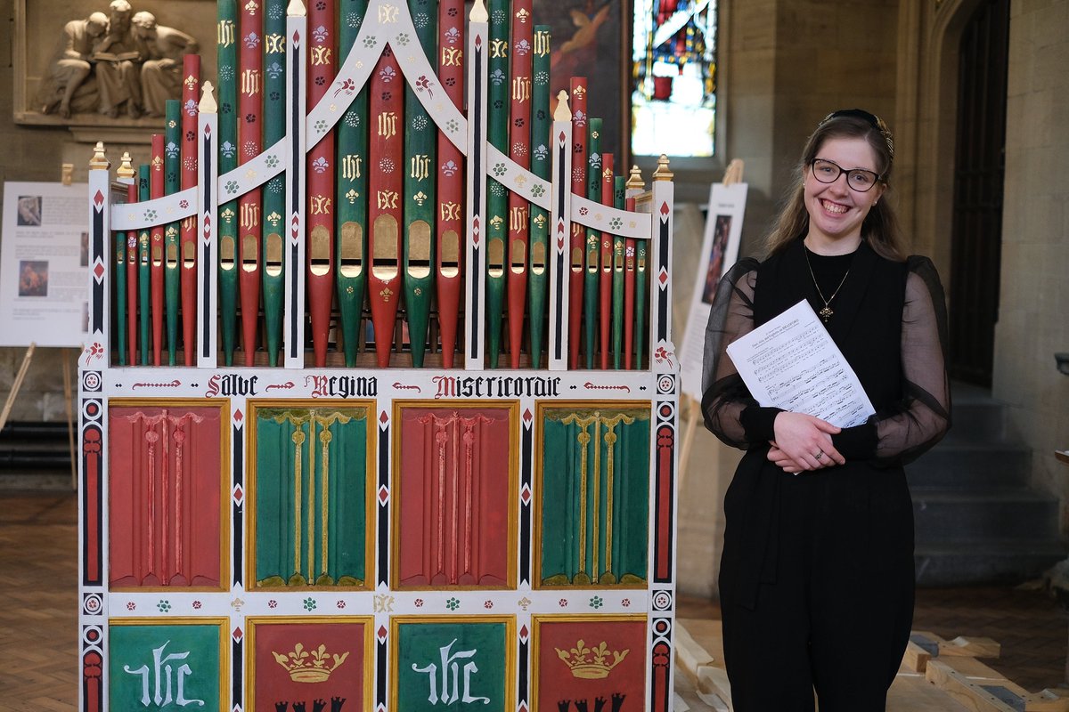 Introducing one of our Future Leaders, Imogen Morgan, whose paper, 'I Heard a Voice from Heaven: the impact of religious melodic themes in instrumental music on the visual mental imagery experienced by a listener' will be given at our conference in Salisbury this September ✍️