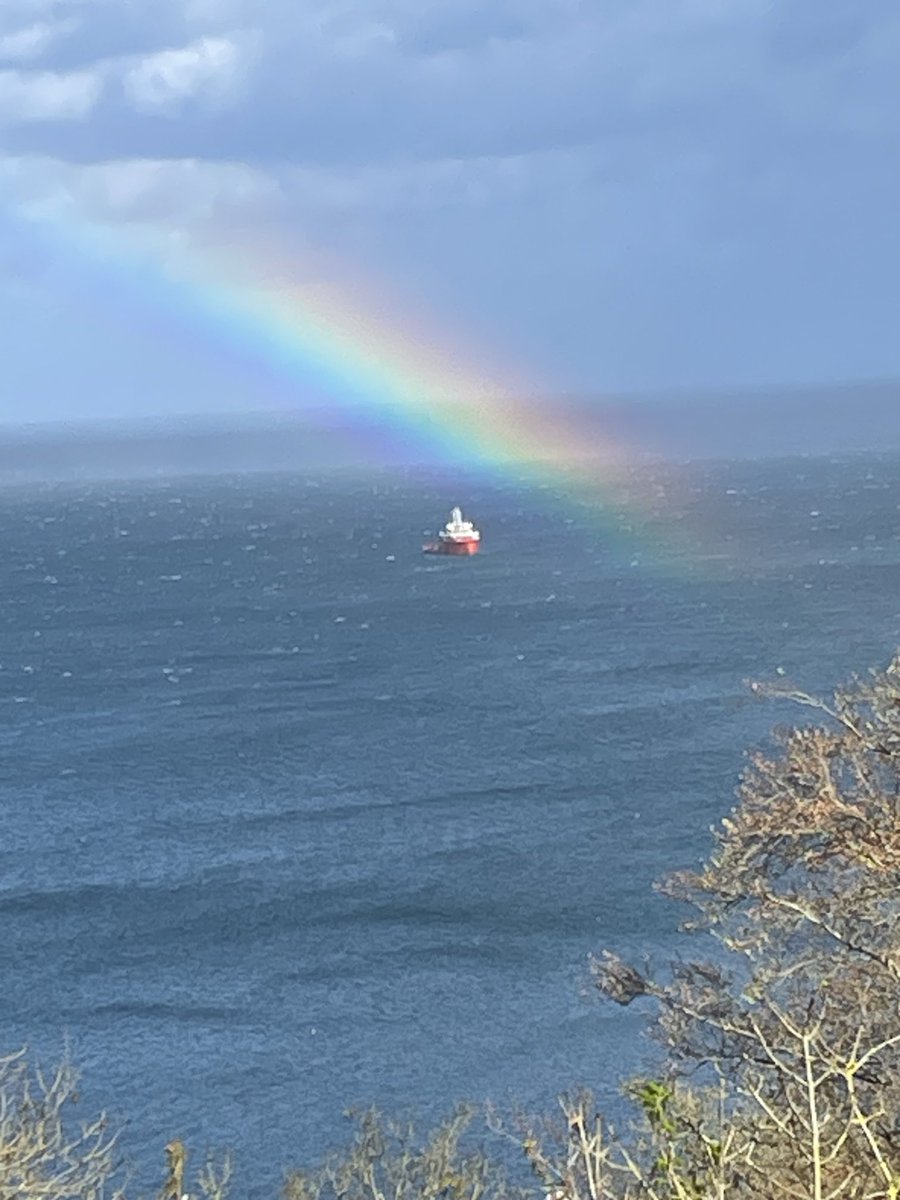 helen21206699's tweet image. #rainbow #🌈 #babbacombe #downs #torquay