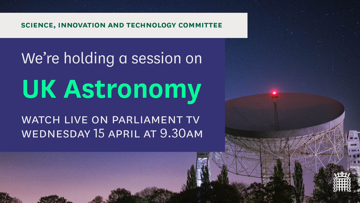 What role can the public play in making UK Astronomy diverse and inclusive? In our session on Wednesday, we’re joined by: - @BBCStargazing’s Maggie Aderin-Pocock and @chrislintott - President of @BritAstro - CEO of @spacecentre Watch it live at 9.30am: parliamentlive.tv/Event/Index/51…