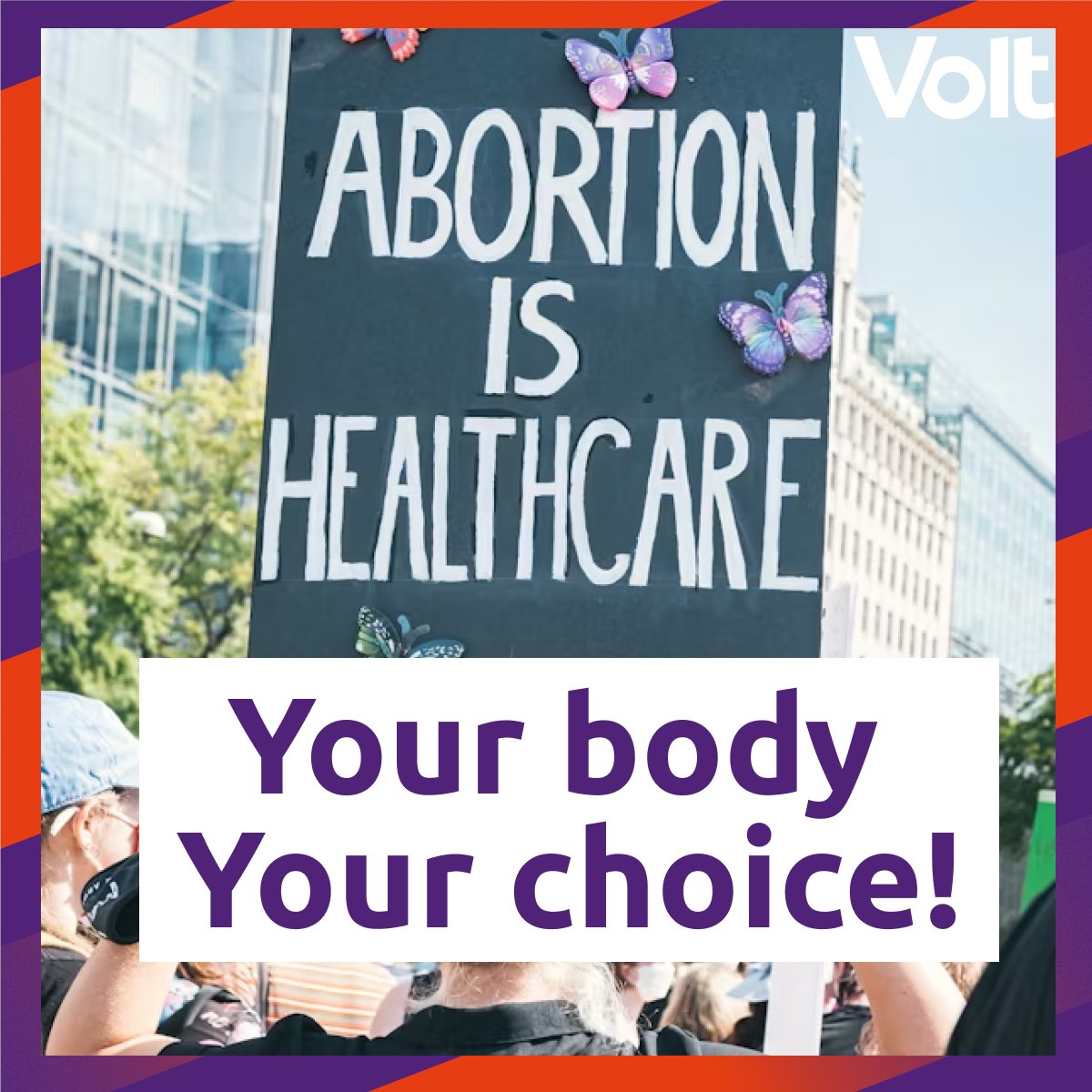 Volt is committed to fighting for your reproductive rights in Malta and across Europe. Our goals include; 💜Making abortion on request accessible in law and practice across the EU 1/2 #VoteVolt #EU2024