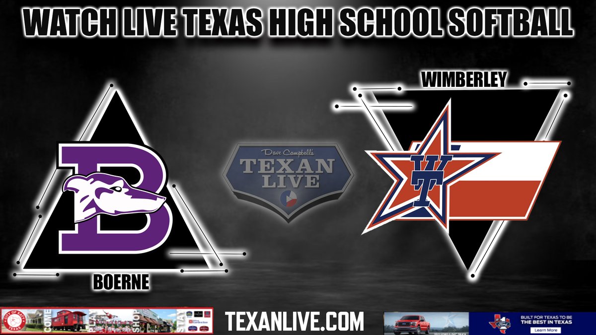WATCH THIS SOFTBALL GAME LIVE Boerne vs Wimberley Tuesday 4/16/2024 @jrod1527 on the call Coverage Begins at 7pm For the Live Link Click Here: bit.ly/3JjU40T