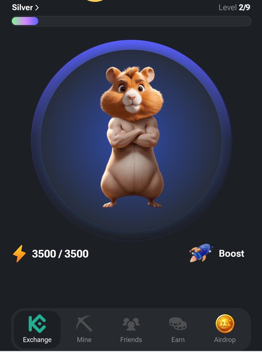 This is Hamster Kombat robot that you can earn money soon like NotCoin and TapSwap
Start mining now and upgrade
And enter the bot below and send it to your friends.
t.me/hamster_kombat…