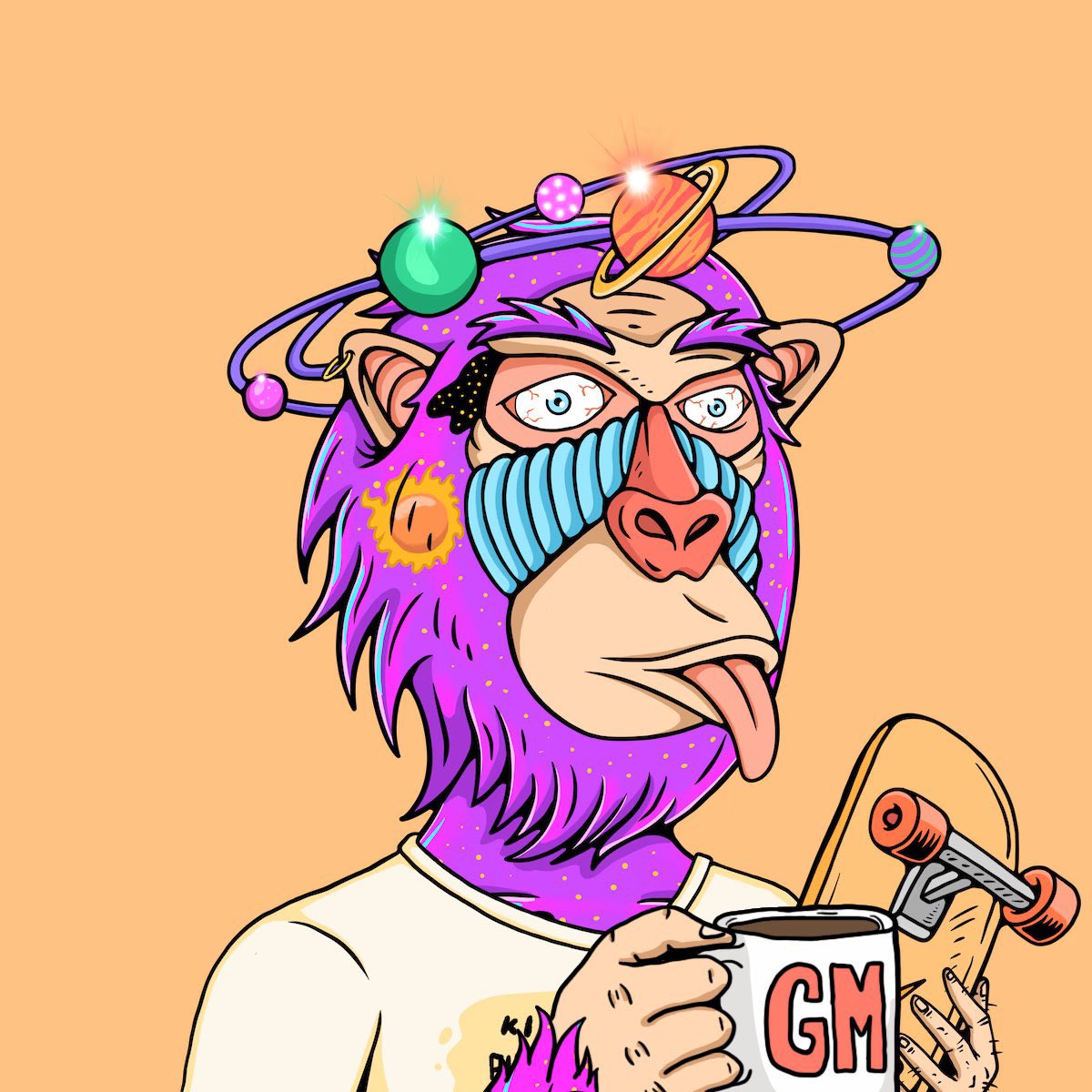 monkzfactory's tweet photo. The #MonkzFactory can do a lot more than GMs, but it’s Monday… So, GM! 
@mindfulmonkz #MonkMob https://t.co/HBXS6mFwQL