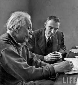 Einstein e Oppenheimer Alfred #Eisenstaedt