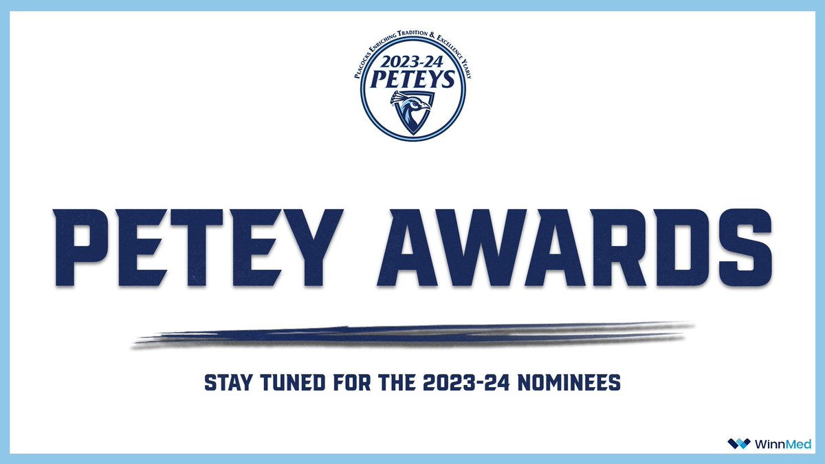 Upper Iowa Athletics is pleased to announced this year's PETEYs nominees. Follow along as we release the 17 awards. Winners will be announced live on Apr. 29. #FeathersUp