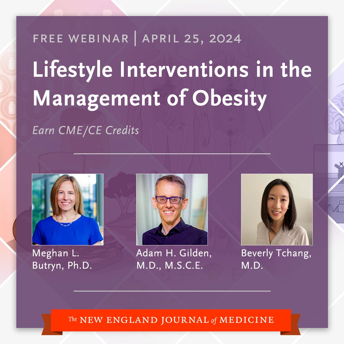 Join national obesity experts for an interactive, case-based discussion on the latest evidence regarding factors that contribute to weight gain, as well as the data behind dietary interventions. Save your spot for this free webinar: nej.md/4cUkaVN