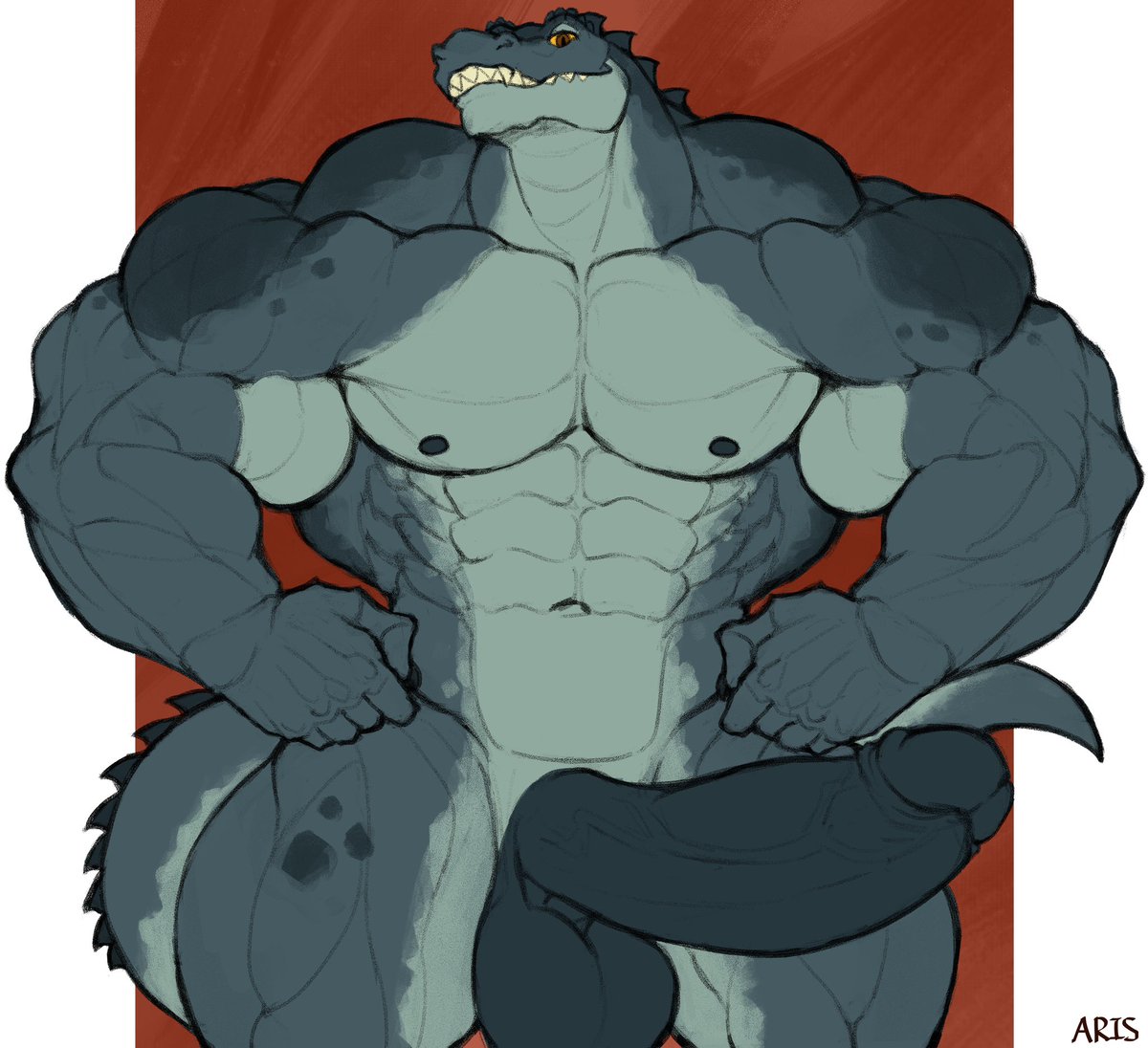 Now that's a big gator here :O