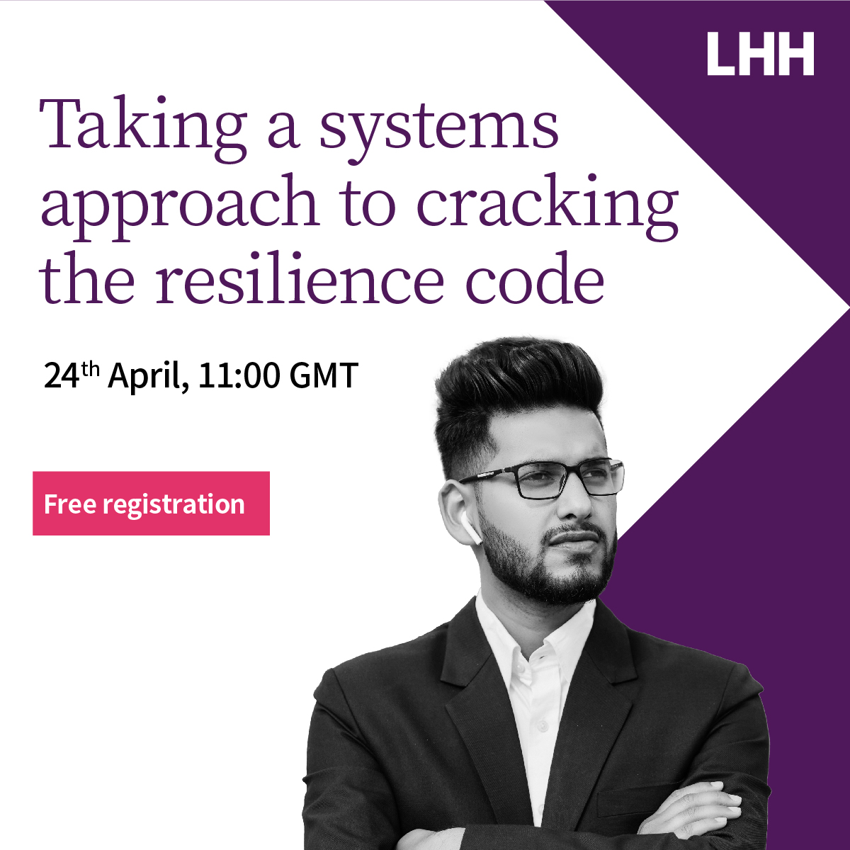 #EVEnt: April is #Stress #Awareness Month, and there's no better time to prioritise #mental health, especially when LHH research signals that 9 in 10 UK adults experienced high stress in their work environment. Join us for a special webinar 👉 lnkd.in/ezynggaJ