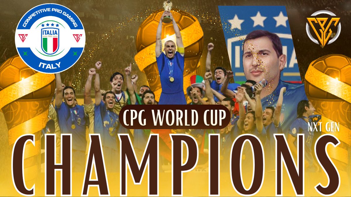 Gramaziomarco1's tweet photo. È stata una bella esperienza
Giocare per l'Italia...
Ringrazio chi ha creduto in Me e tutti i miei compagni di squadra...
Ora posso dirlo...
@CPG__eSports
@CPGitaly

🇮🇹🏆 SIAMO I CAMPIONI 🏆🇮🇹
2️⃣1️⃣🎮🦉⚽ https://t.co/yXmckyQLOx