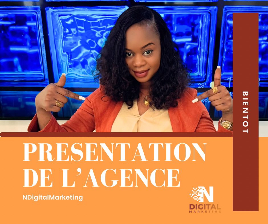 Excitant ! Notre nouvelle agence de communication et marketing digitale est enfin là pour vous propulser vers de nouveaux sommets. Joignez-vous à nous pour une aventure numérique passionnante. Restez connectés pour plus d’informations ! 

 #NouvelleAgence 
#MarketingDigital