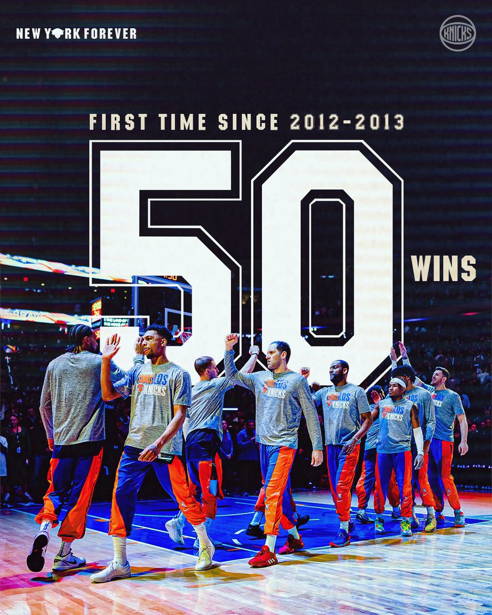 NEW YORK KNICKS tweet media