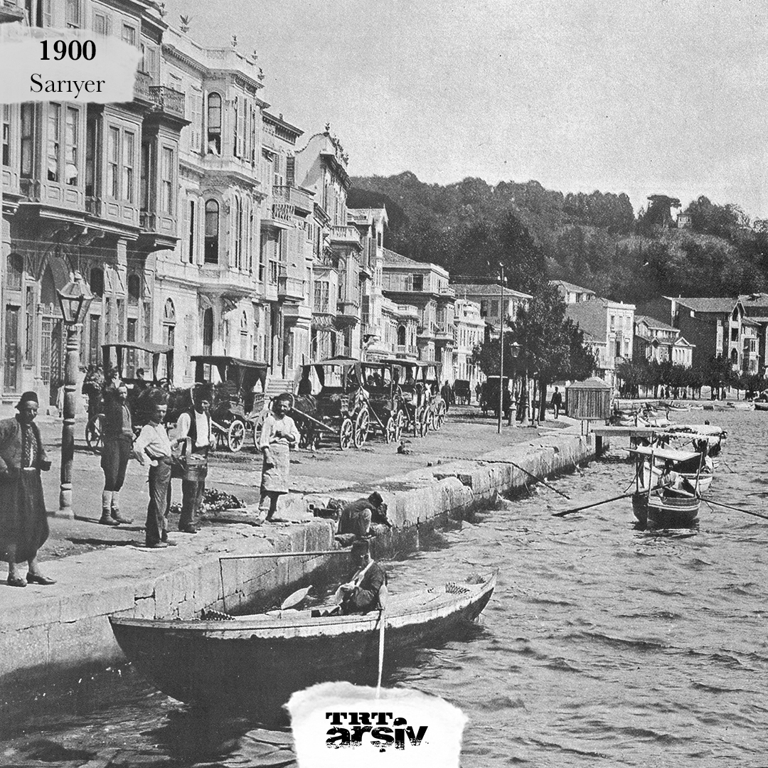 1900’lerde İstanbul Boğazı ve kıyılarından görüntüler. 📸 #TRTArşiv