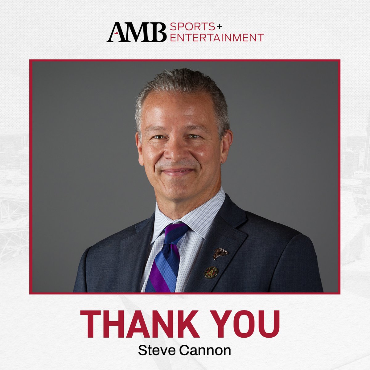 AMB Sports and Entertainment Vice Chairman Steve Cannon has announced he will retire from the organization at the end of June. Please join us in congratulating Steve on this incredible milestone!