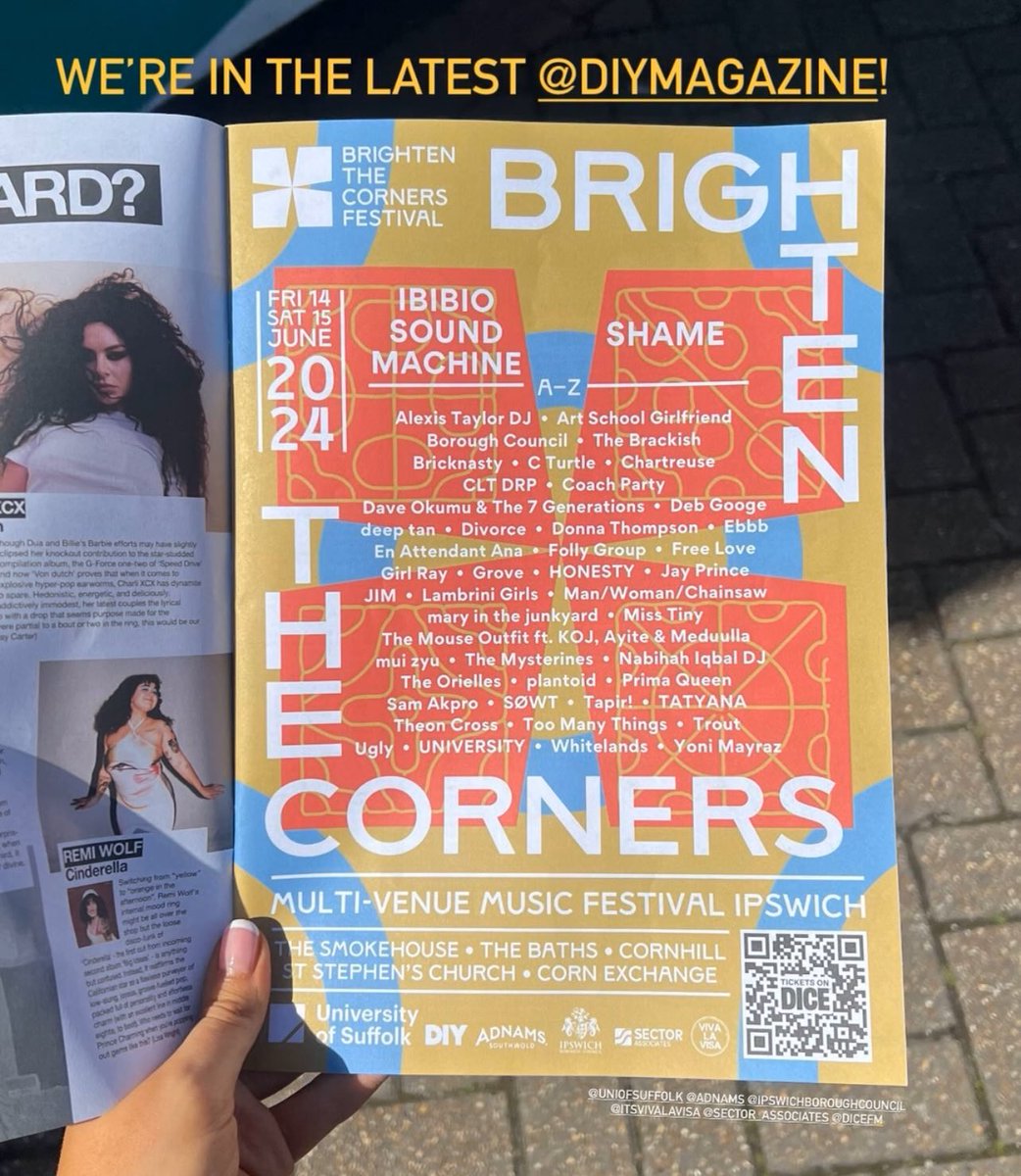 We’re featured in the latest @diymagazine! ✨ Weekend & day tickets on sale now 🎫 bit.ly/BTC24fest