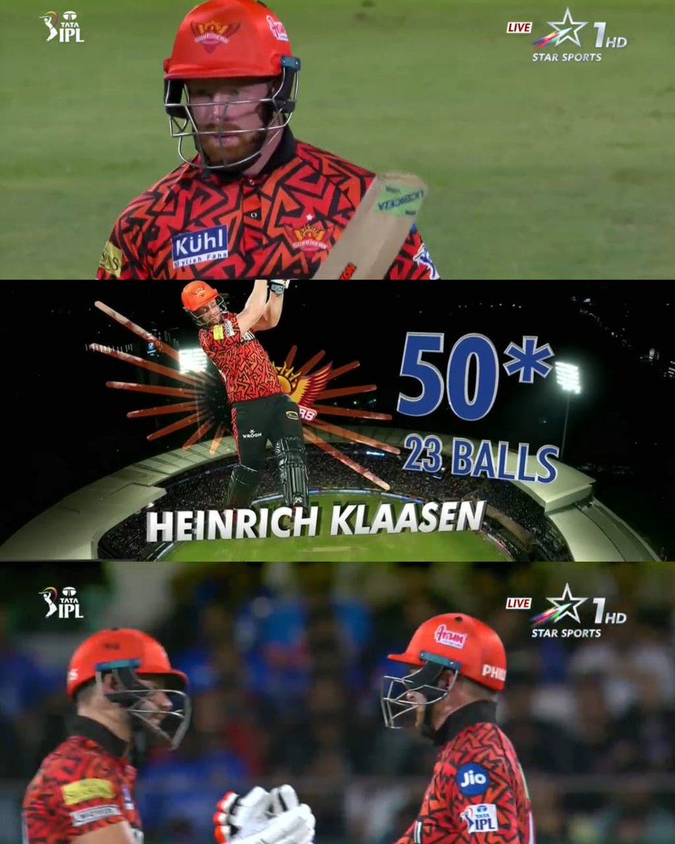 Launching the balls like rockets into the night sky! 🚀 With that power-packed performance from Klassen, will we see 300 being scored in the #IPL for the first time? 👀 #RCBvSRH: LIVE NOW | #IPLFanWeekonStar | #IPLOnStar