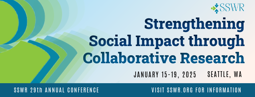 Today is the final day to submit abstracts for #SSWR2025. Share your #SocialWorkResearch on #FinancialCapability, #AssetBuilding, #FinancialIncusion & #FinancialSocialWork by submitting to @SSWRorg at sswr.org/2025-conferenc… #SocialWorkTwitter #SSWR