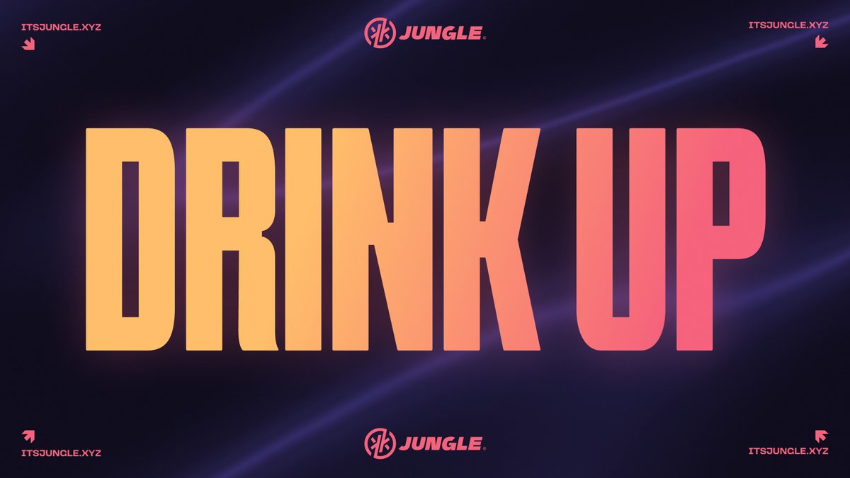 SIGN UP, WIN POINTS ⚡️ Join The Party, Drink Up 🧃 drinkup.itsjungle.xyz