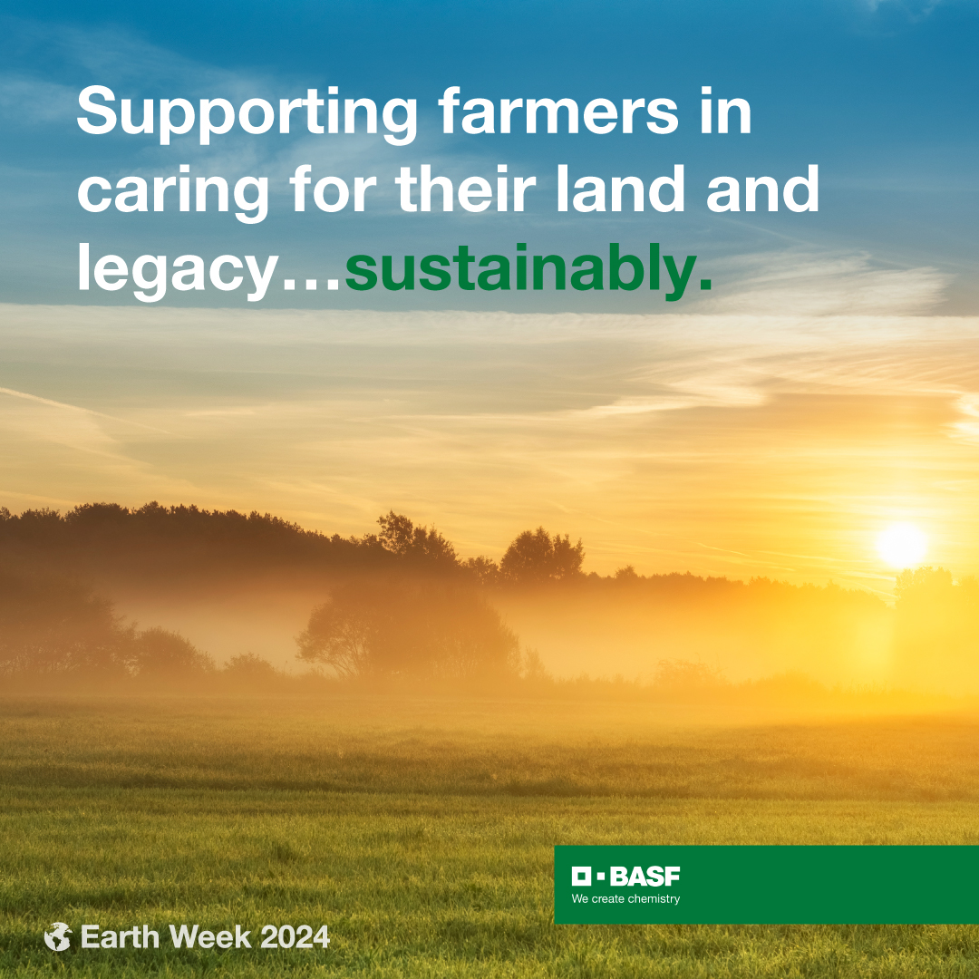 BASFAgProducts's tweet photo. Soil health, improved water retention, and improved yield all contribute to the longevity of a farm over generations. We create products and technologies that make achieving these benefits easier for farmers. #HappyEarthWeek! #sustainablefarming https://t.co/OYi0T781aR