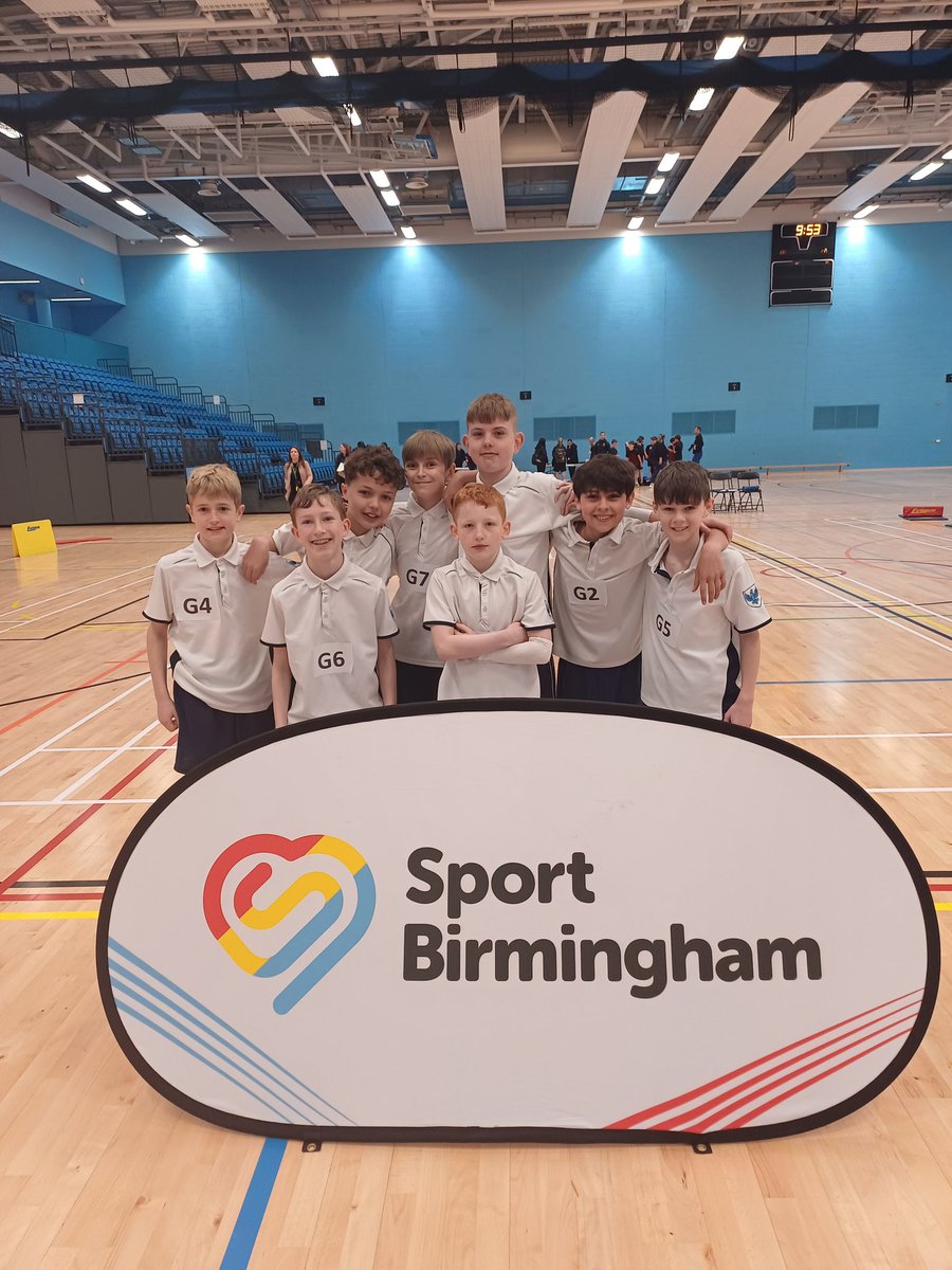 Congratulations to the year 7 and 8 indoor athletic teams competing in the city finals today. Effort and endeavour from both teams, year 7, 5th and year 8, 6th in the city final at Birmingham University 👏 👏