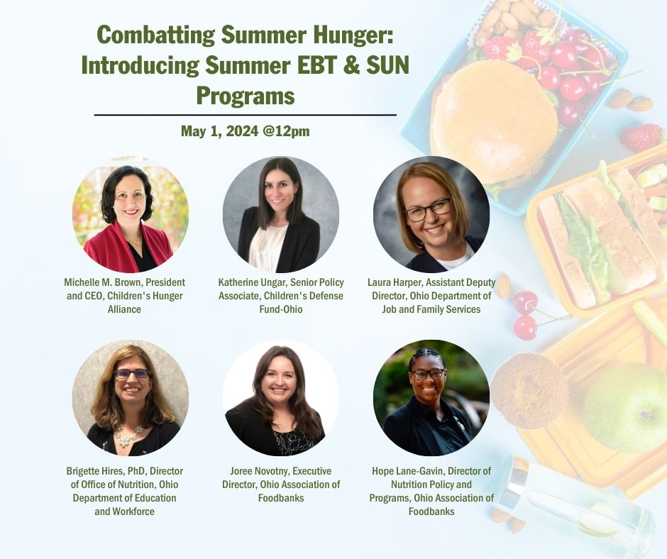 This summer is the first year of the brand-new Summer EBT/SUN Bucks program for eligible youth to help close the summer hunger gap when students are not receiving school meals. Join our May 1st webinar for all you need to know about S-EBT from the experts! us02web.zoom.us/webinar/regist…